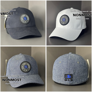 Nón kết kaki bít đuôi size 56-58 logo tròn thể thao : mũ lưỡi trai kaki thời trang