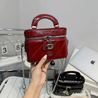  Túi Xách Nữ Mini Cốp Ngang Da PU Đeo Chéo - Đeo Vai Sang Trọng Túi Đi Tiệc Nhỏ Gọn 20cm Kèm Chuông Chio'2nd TXN030 