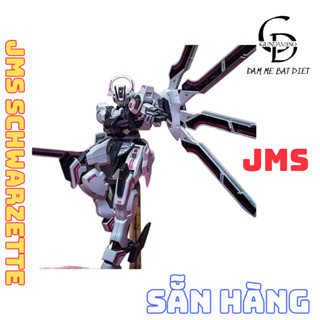 [SẴN HÀNG] Mô hình lắp ráp JMS Fiter Schwarzette, 1/144 HG ( Tặng Base Và Decan )