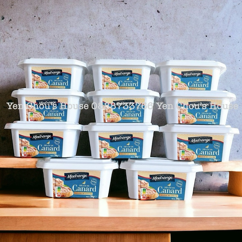 [HCM hoả tốc] Pate gan ngỗng Pháp Madrange