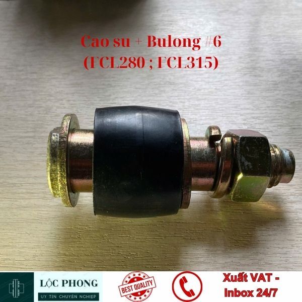 Cao su & bulong đai ốc Khớp Nối FCL - Size #6 (FCL280, FCL315)
