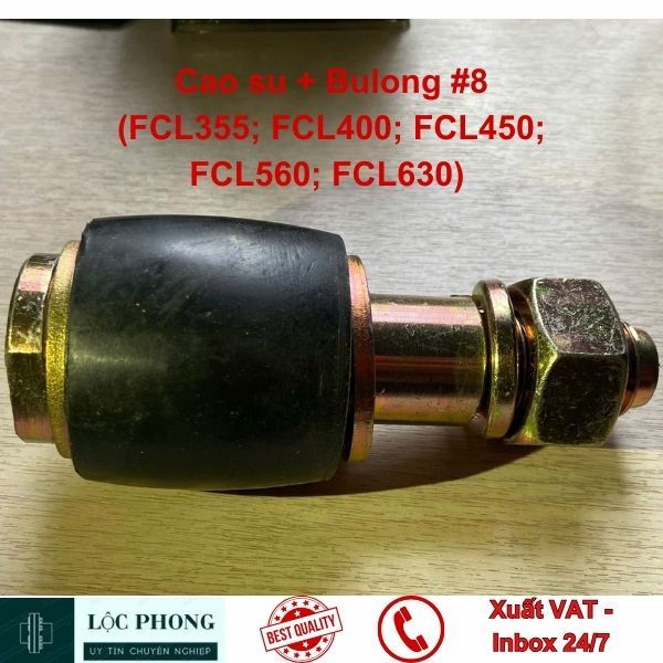 Cao su & bulong đai ốc Khớp Nối FCL - Size #8 (FCL355; FCL400; FCL450; FCL560; FCL630)