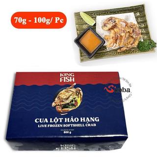 Cua lột nguyên con đông lạnh (size 70-100g/con)