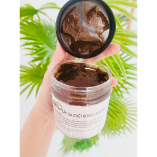 Tẩy tế bào chết cafe sữa dừa cho body 1 hộp 250gram trắng da toàn thân
