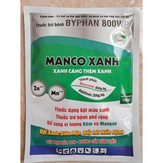  Thuốc trừ nấm bệnh Mancozeb Man xanh  trị nấm bệnh phổ rộng 