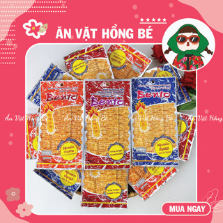 Mực Bento Gói 4g Snack Mực Bento Thái Lan Đủ 3 Vị Mực Bento Siêu Cay (Lẻ 1 Gói)