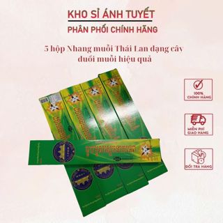  5 hộp Nhang muỗi Thái Lan dạng cây đuổi muỗi hiệu quả 