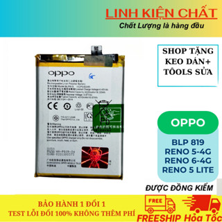 PIN OPPO BLP 819/RENO 5-4G/5Z/RENO 6-4G/RENO 5 LITE (Tặng keo dán & bộ sửa)