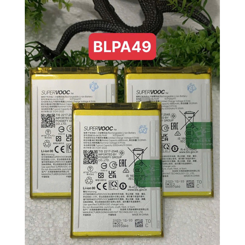 Pin Oppo A60 / BLPA49 / Pin Oppo A60 zin 4880,5000mAh