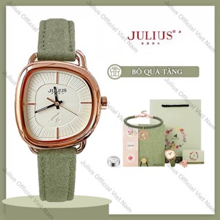 Bộ sản phẩm quà tặng, combo đồng hồ vòng tay, đồng hồ nữ Julius JA-1436 | Julius Official