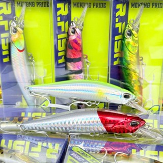 Mồi câu lure cá giả R Fish chuyên lure cá chẻm, cá mú, cá măng, lure ghềnh