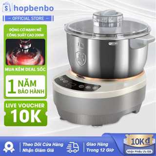 Máy Nhào Bột  7L Đa Năng Ủ Bột, Trộn Bột, Nhồi Bột Nhanh Công Suất Lớn Bảo Hành Chính Hãng 18 Tháng