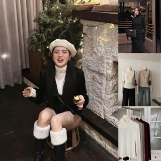 [Bigsize 55-100kg] Áo len giấy cổ lọ đổ chất đẹp mềm mịn co giãn ôm body giữ nhiệt