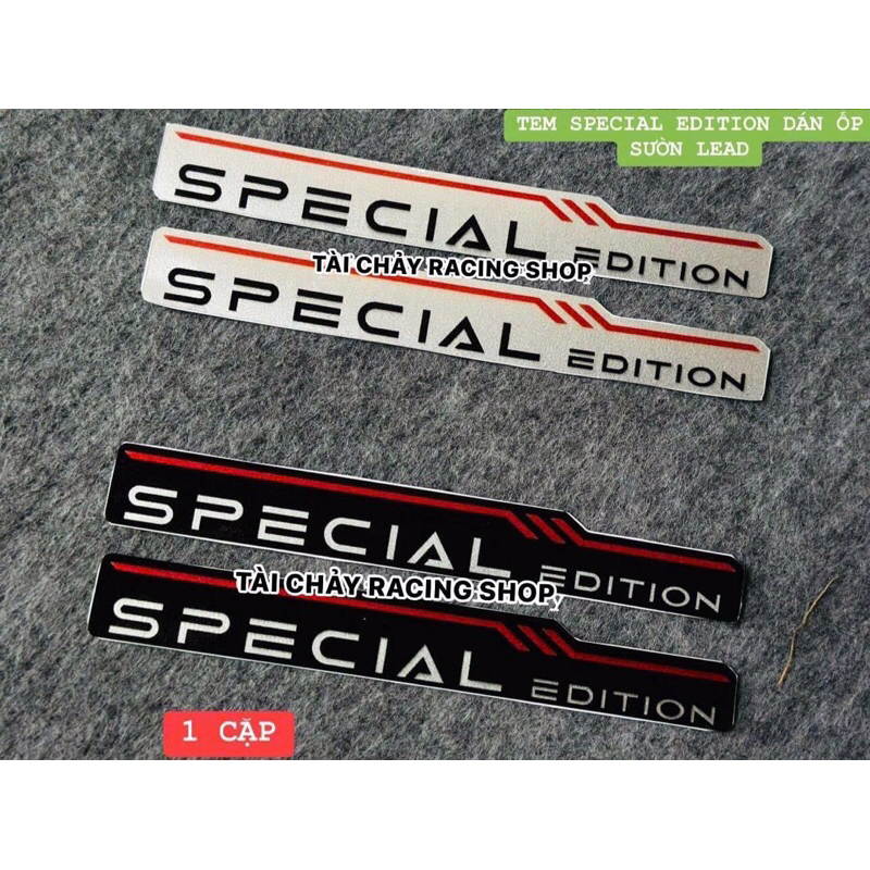 [ 1 CẶP ] TEM SPECIAL EDITION DÁN ỐP SƯỜN LEAD