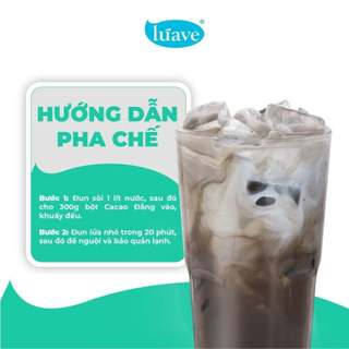Bột Cacao Luave 500g (20 Bịch/T) - Túi