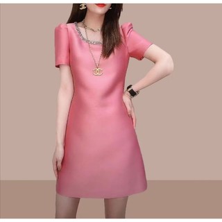 đầm tapta đính cườm cổ inbox side trước khi đặt hàng