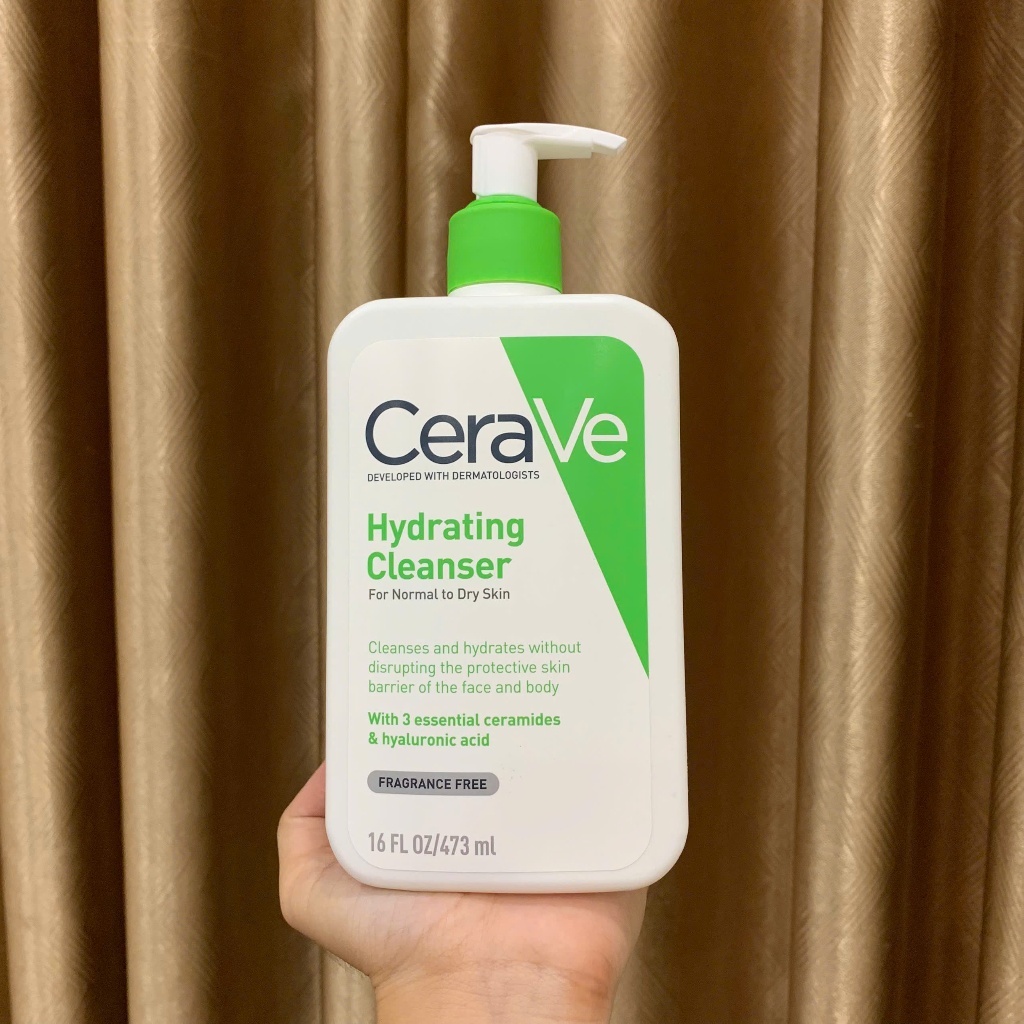 Sữa Rửa Mặt CeraVe Foaming Cleanser - Hydrating Cleanser - SA Smoothing Cleanser