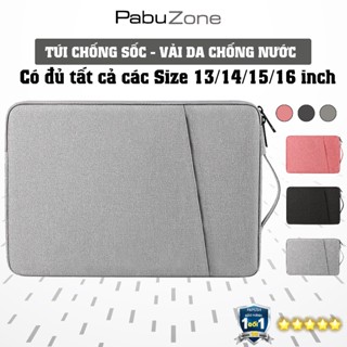 Túi Chống Sốc Laptop 13 14 15.6 Inch  Chống Shock Đựng Vừa Macbook M1 M2 Cho Nam Nữ Da Pu