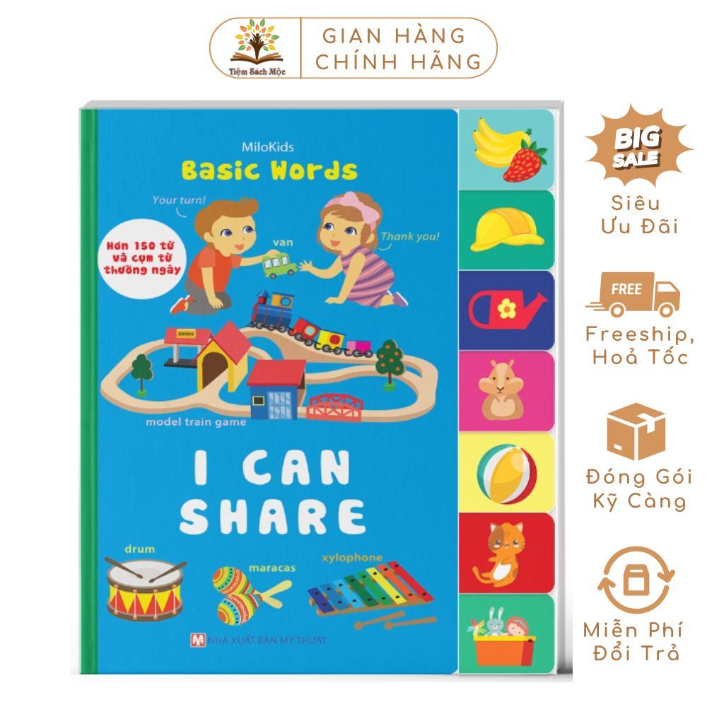 [TSM]Sách: Basic Words – I Can Share