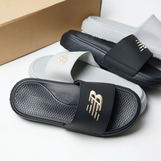 Dép quai ngang Newbalance PF, đế 4p hack chiều cao, quai lót êm ái, phù hợp mang hằng ngày