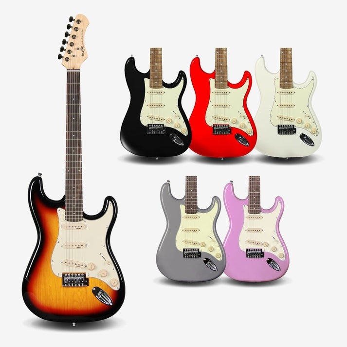 Đàn Guitar Điện Sqoe SEST200 Stratocaster SSS