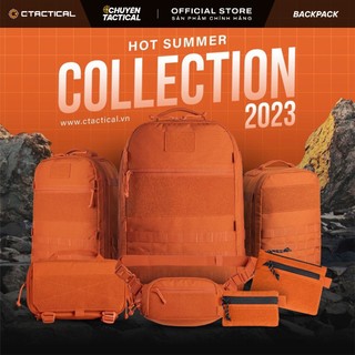  Bộ sưu tập HOT SUMMER Balo túi chuyentactical - CT4 CT5 CT15 CT21 Burn orange 