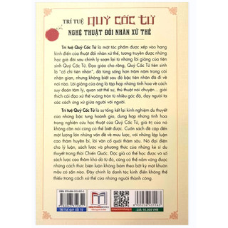 Sách - Trí Tuệ Quỷ Cốc Tử ( Nghệ Thuật Đối Nhân Xử Thế )