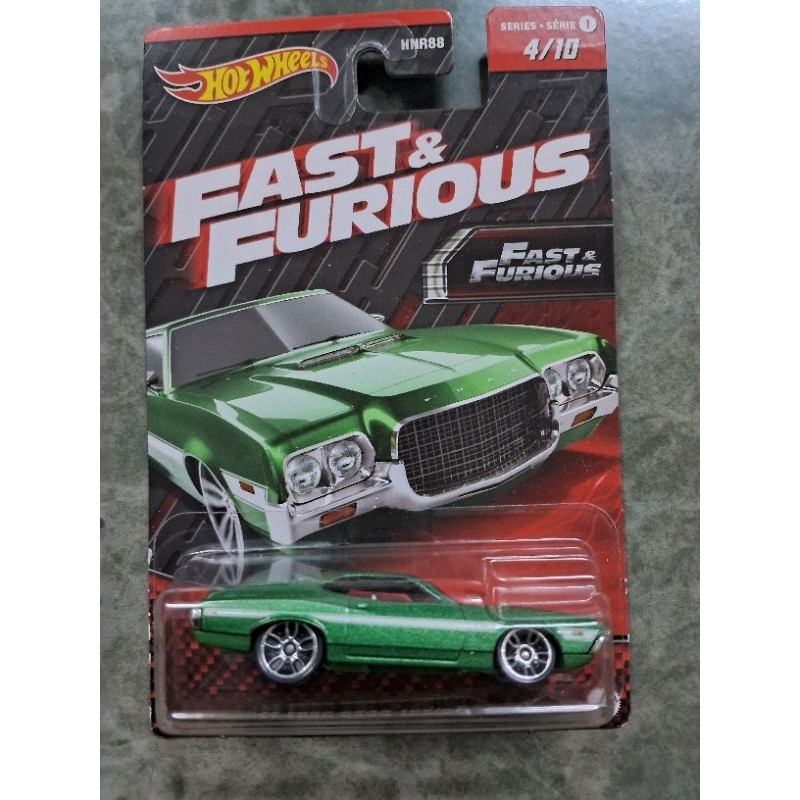 HOT WHEELS 1972 FORD GRAND TORINO SPORT FAST AND FURIOUS