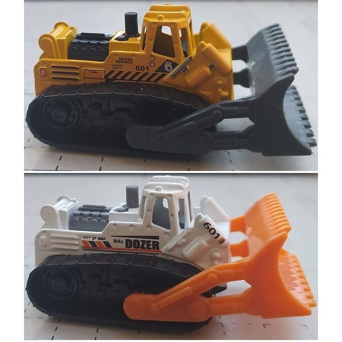 Xe mô hình máy gạt Matchbox Bulldozer (2004)