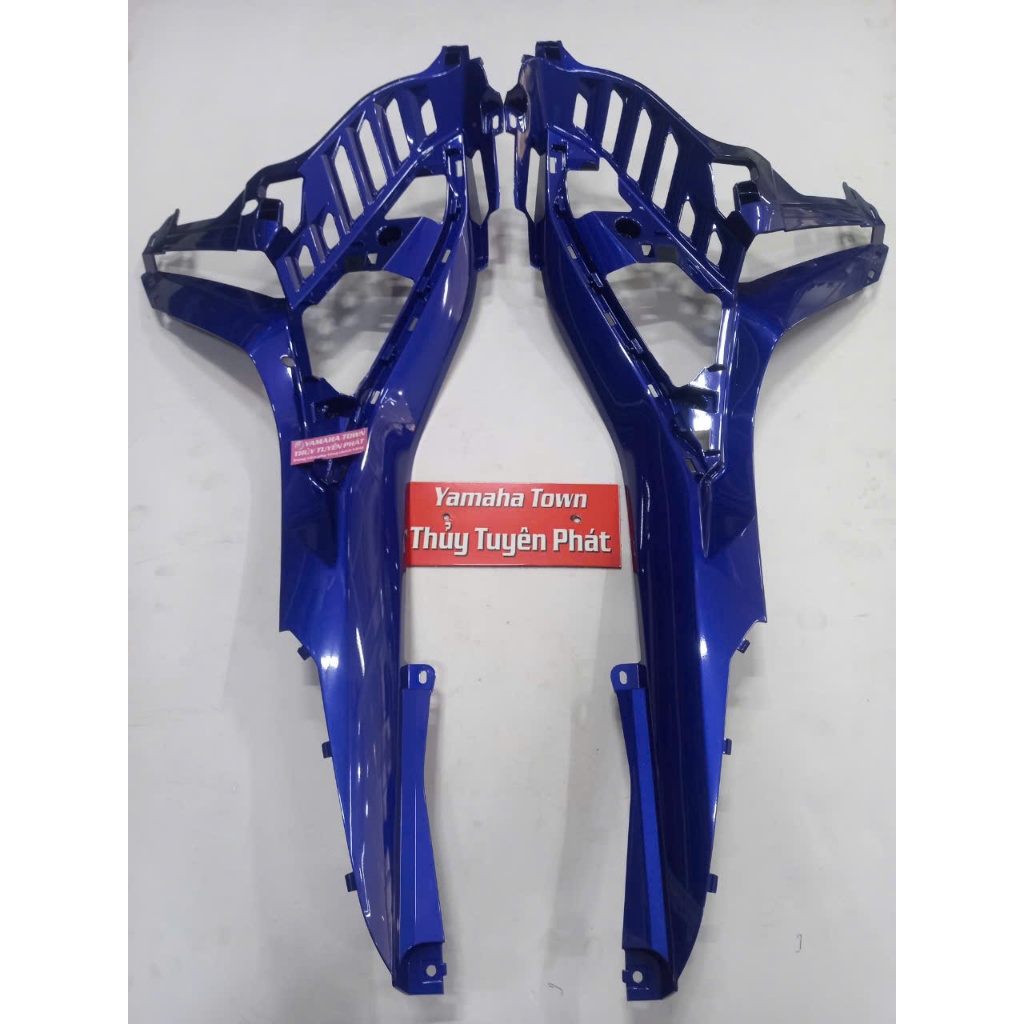 Ốp bịt yếm - ốp nối sườn xanh GP ex 155 zin chính hãng yamaha