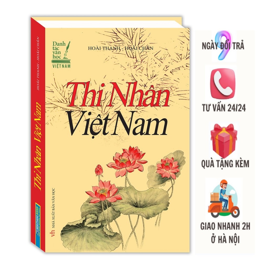 Sách - Thi nhân Việt Nam (bìa cứng)
