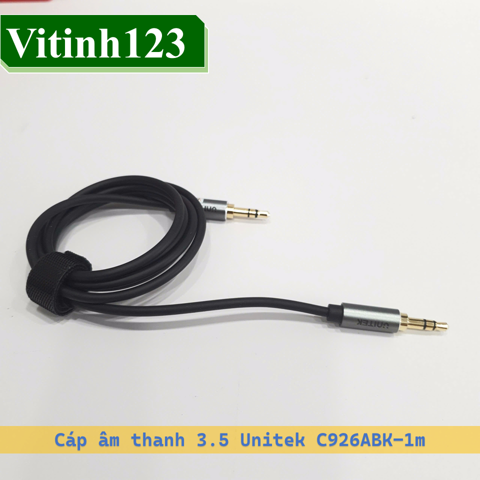 Cáp âm thanh 3.5 Unitek C926ABK,Unitek C929BK, Unitek C930BK