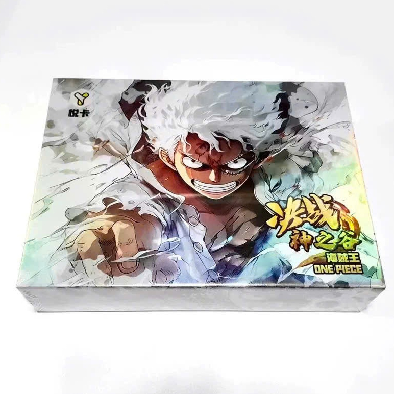 Hộp thẻ nhân phẩm One Piece các nhân vật Luffy Gear 5 nika, Zoro, Ace, Sanji fullbox hàng có sẵn
