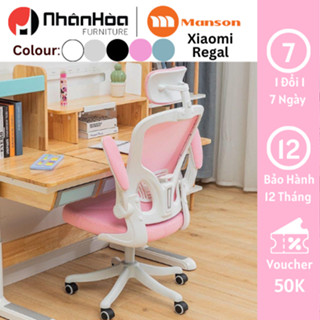 [Hỏa Tốc][Giảm 100k] Ghế Công Thái Học Manson Regal Chuẩn Ergonomic, Ghế Văn Phòng Bảo Vệ Cột Sống Giảm Đau Vai Gáy