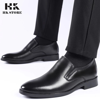 Giày Lười Nam G08 Công Sở  Cao Cấp Phiên Bản Nhập Khẩu Da Cực Mềm Đế Đúc Cao 3,5cm