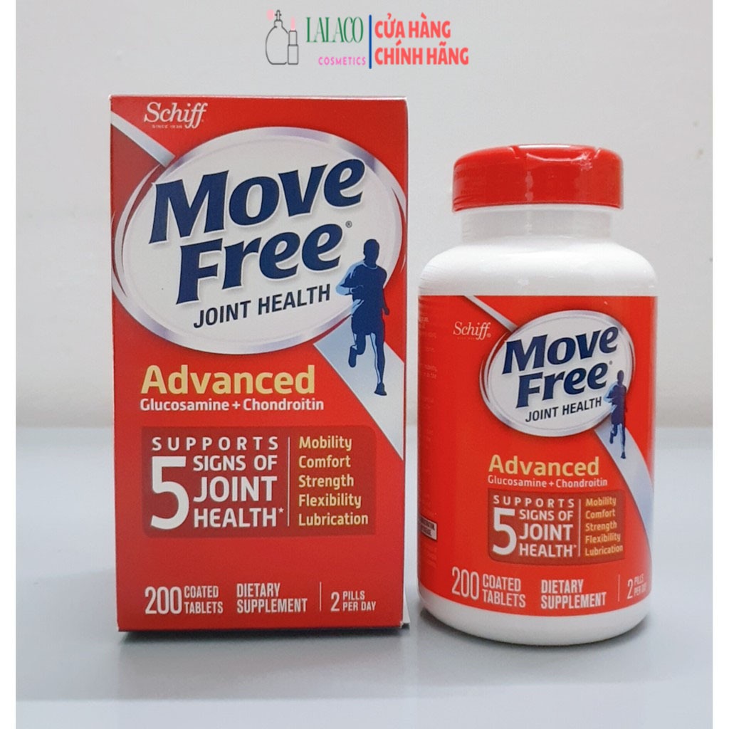 Viên uống Glucosamine Schiff Move Free 200 viên