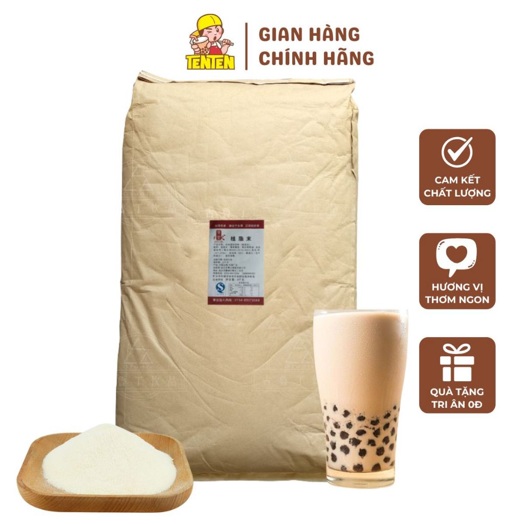 Bột Sữa G C Bao 25kg | Nguyên Liệu Pha Trà Sữa Gong Béo Ngậy | TENTEN