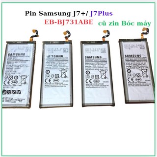 Pin Samsung J7 Plus / J731 / J7+,EB-BJ731ABE,cũ bóc máy