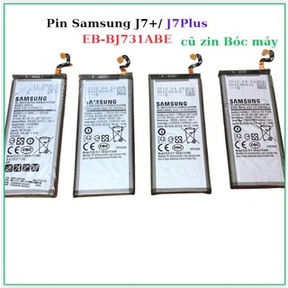 Pin Samsung J7 Plus / J731 / J7+,EB-BJ731ABE,cũ bóc máy