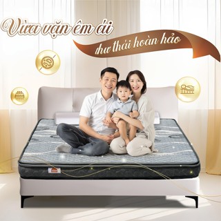  Nệm Cao Su Nhân Tạo S'LOVE WINDY Hàn Việt Hải - Nệm 3 Viền Bền Đẹp - Bảo Hành 8 Năm 
