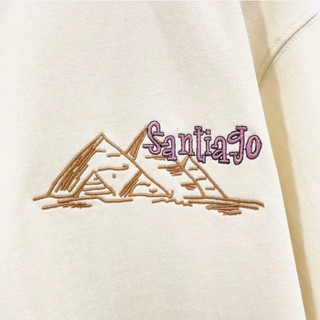 Áo thun WhenIm thêu SANTIAGO - hàng thiết kế - vải cotton thoáng mát