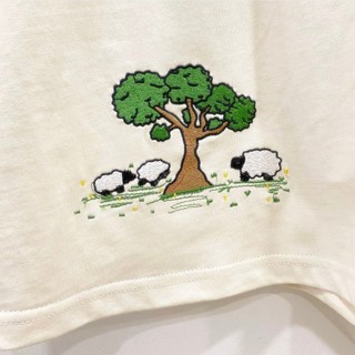 Áo thun WhenIm thêu SANTIAGO - hàng thiết kế - vải cotton thoáng mát