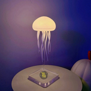 [CÓ VIDEO, ẢNH THẬT] Đèn Sứa Trang Trí Chuyển Động Cực Đẹp Thư Giãn Phòng Ngủ Bàn Làm Việc