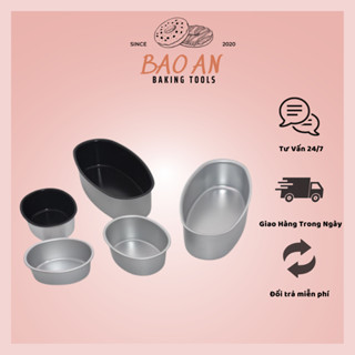 Khuôn oval nhôm đúc D03, D04, D08 nướng bánh mỳ hoa cúc