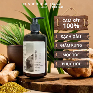  Dầu gội sạch gàu nấm ngứa gừng trắc bá diệp hỗ trợ mọc tóc giảm rụng tóc nuôi dưỡng nan tóc VƯỜN NHÀ CỘI 