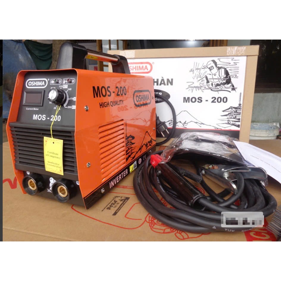 Máy hàn oshima mos 200n inverter, máy hàn inverter oshima 200N