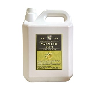  Can 5 Lít Dầu Massage Body Tinh Dầu Olive Thiên nhiên 100% dùng cho mọi loại da 