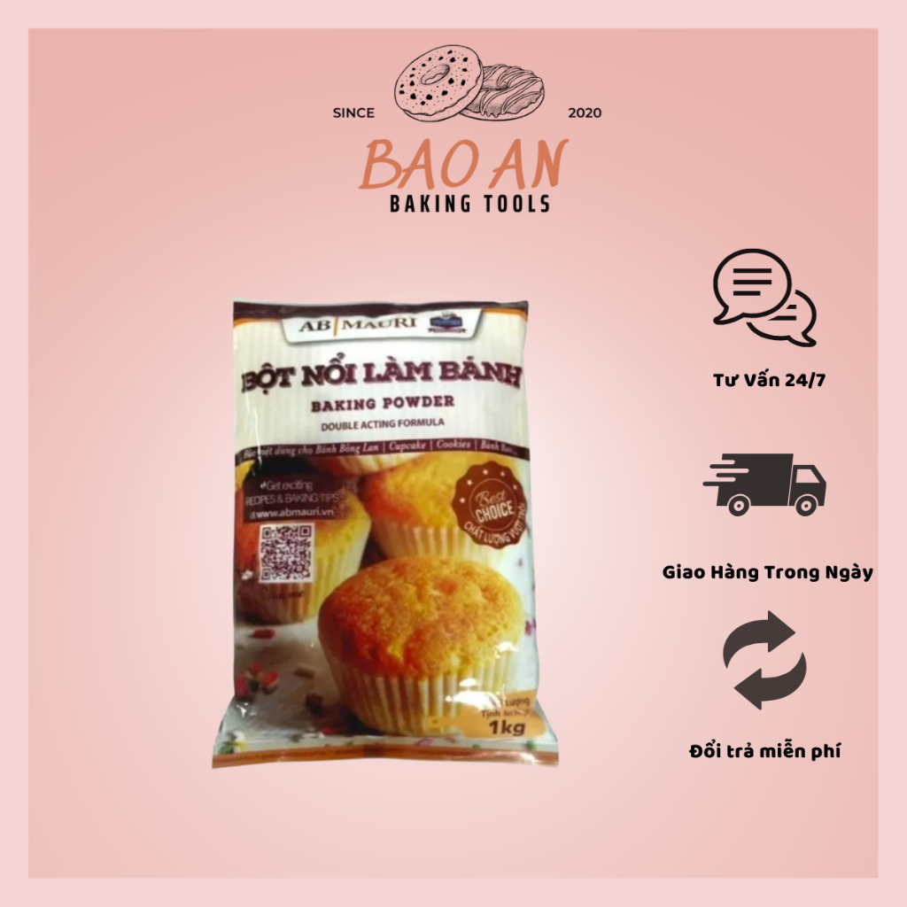 Bột nổi, bột nở baking powder AB Mauri