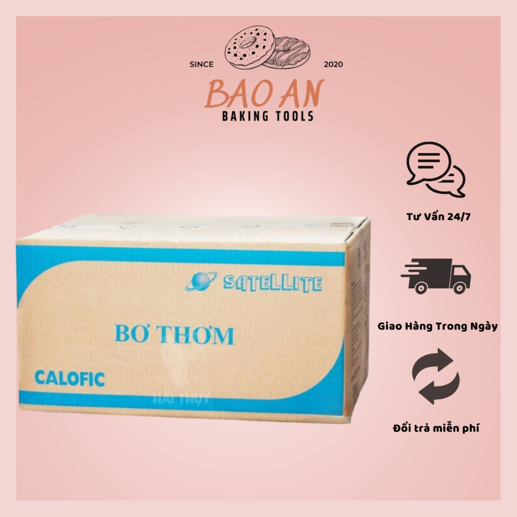 Bơ thơm, bơ nhạt làm bánh Cái Lân, Satellite 200gram - 500gram