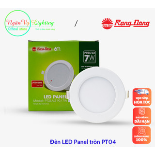  Đèn LED Panel tròn Siêu mỏng Rạng Đông PT04.V2 